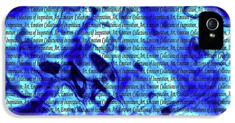 Inspiration In Blue - Phone Case