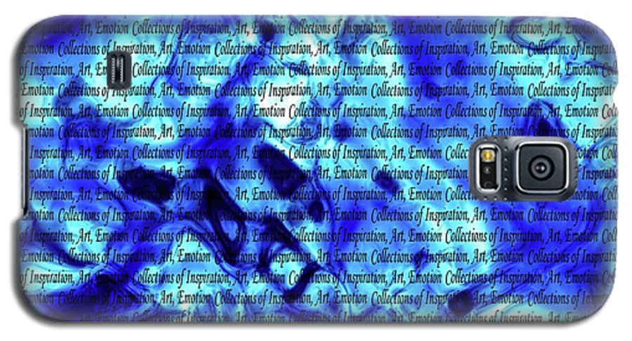 Inspiration In Blue - Phone Case