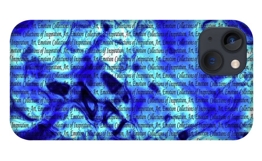 Inspiration In Blue - Phone Case