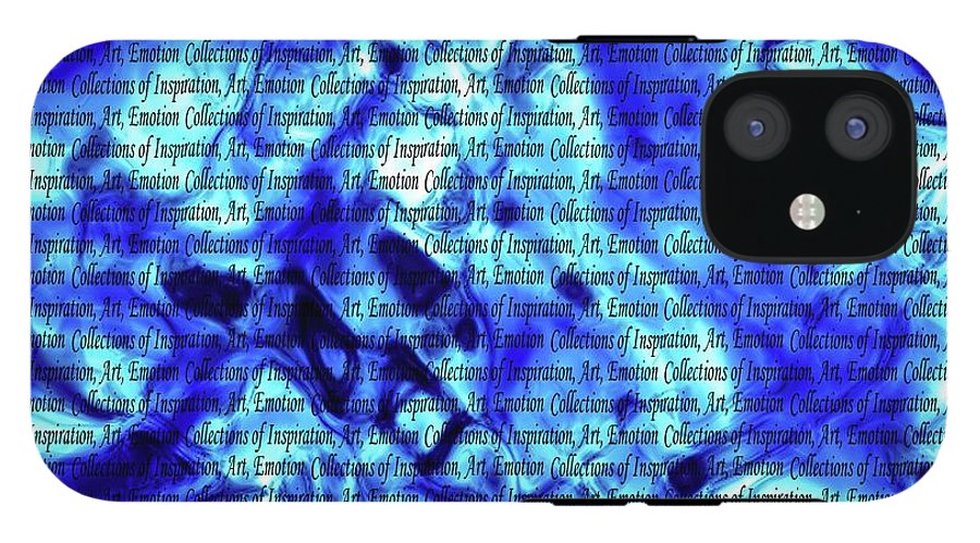 Inspiration In Blue - Phone Case