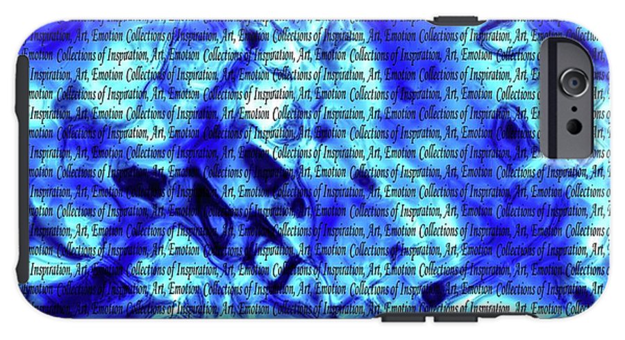 Inspiration In Blue - Phone Case