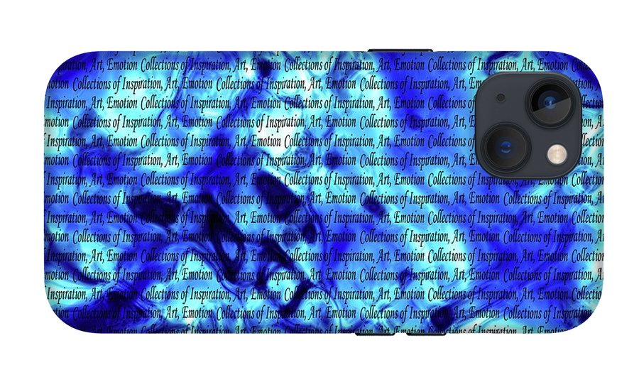 Inspiration In Blue - Phone Case