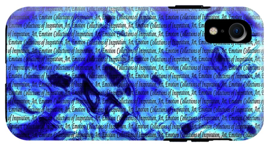 Inspiration In Blue - Phone Case