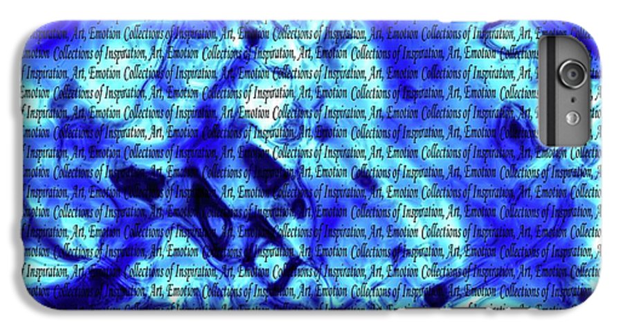 Inspiration In Blue - Phone Case