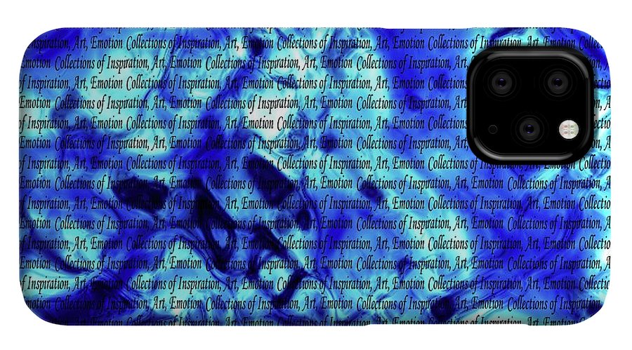 Inspiration In Blue - Phone Case