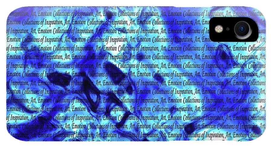 Inspiration In Blue - Phone Case