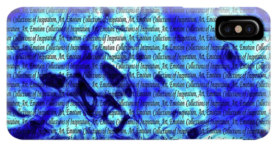 Inspiration In Blue - Phone Case