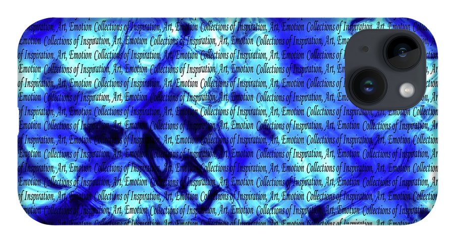 Inspiration In Blue - Phone Case