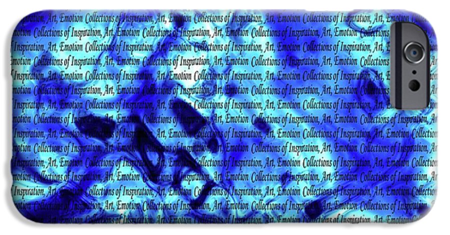 Inspiration In Blue - Phone Case