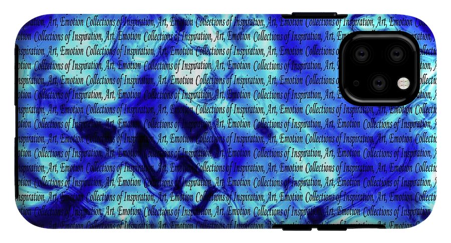 Inspiration In Blue - Phone Case