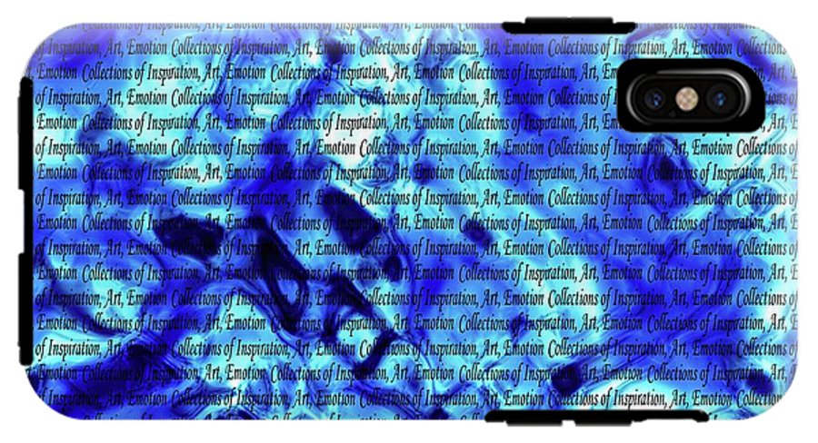 Inspiration In Blue - Phone Case