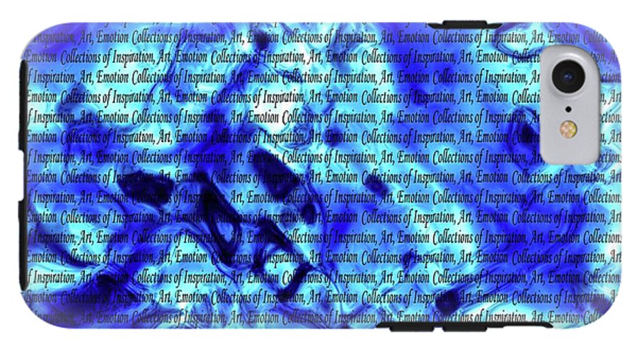 Inspiration In Blue - Phone Case