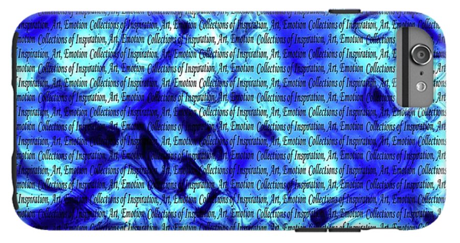 Inspiration In Blue - Phone Case