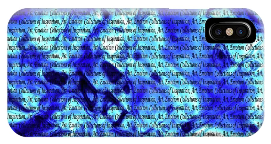 Inspiration In Blue - Phone Case