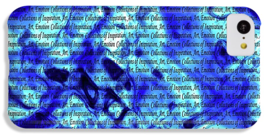 Inspiration In Blue - Phone Case