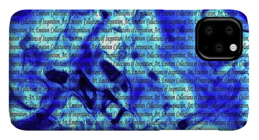 Inspiration In Blue - Phone Case