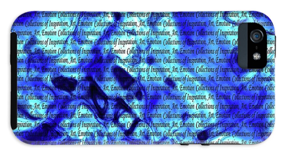 Inspiration In Blue - Phone Case