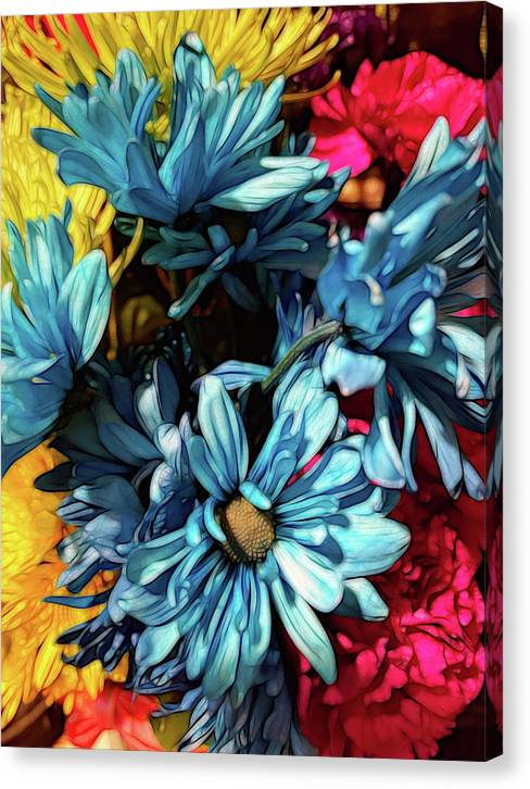 June Flowers 1 - Canvas Print