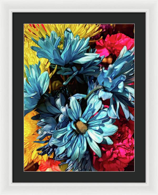 June Flowers 1 - Framed Print
