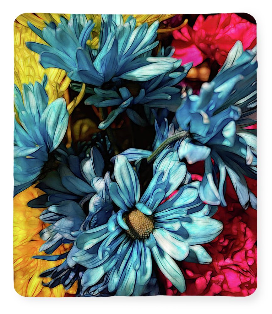 June Flowers 1 - Blanket