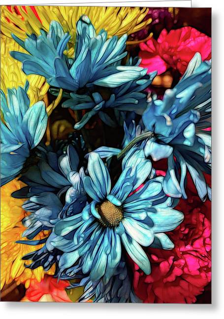 June Flowers 1 - Greeting Card