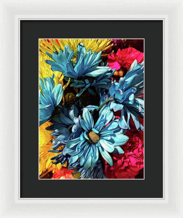 June Flowers 1 - Framed Print