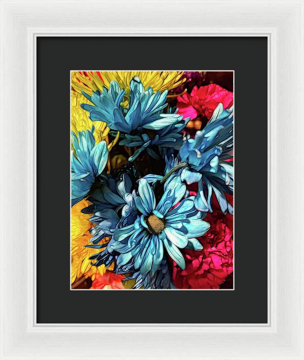 June Flowers 1 - Framed Print
