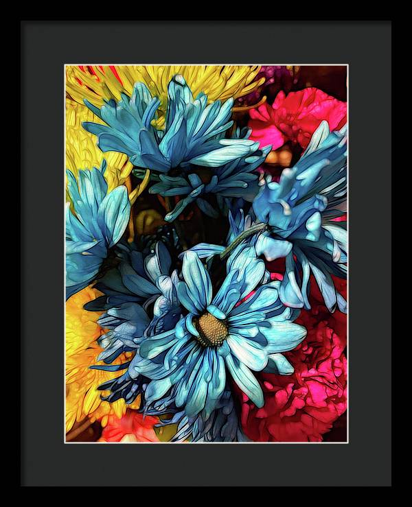 June Flowers 1 - Framed Print
