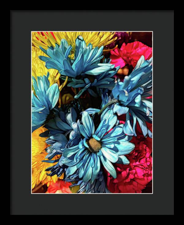 June Flowers 1 - Framed Print