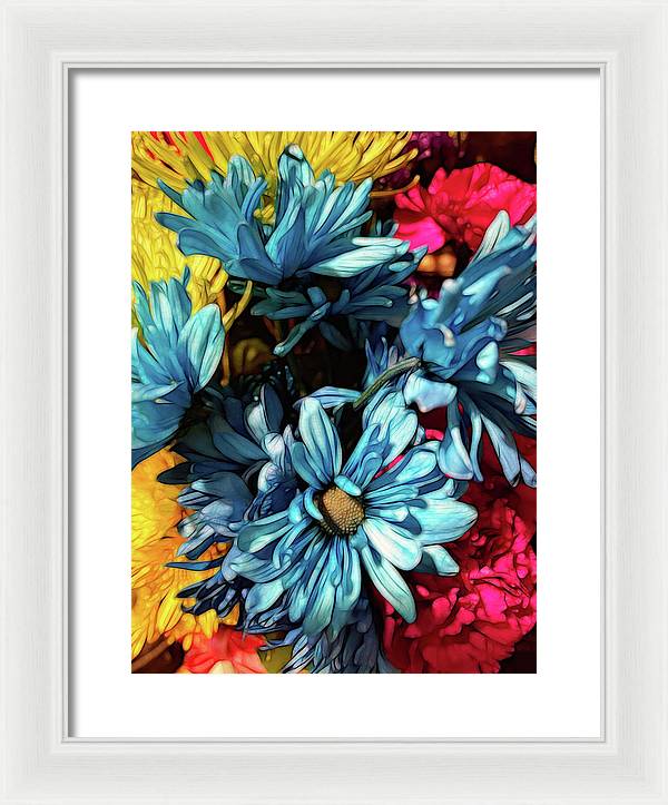 June Flowers 1 - Framed Print