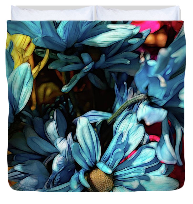 June Flowers 1 - Duvet Cover