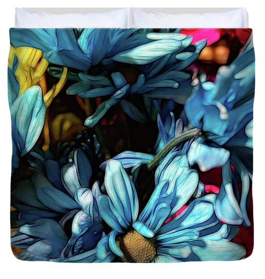June Flowers 1 - Duvet Cover
