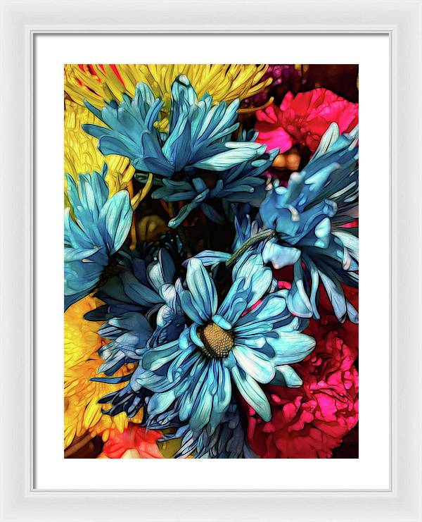 June Flowers 1 - Framed Print