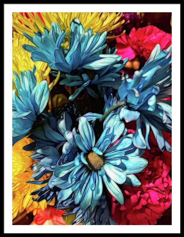 June Flowers 1 - Framed Print