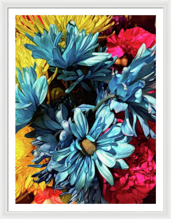 June Flowers 1 - Framed Print