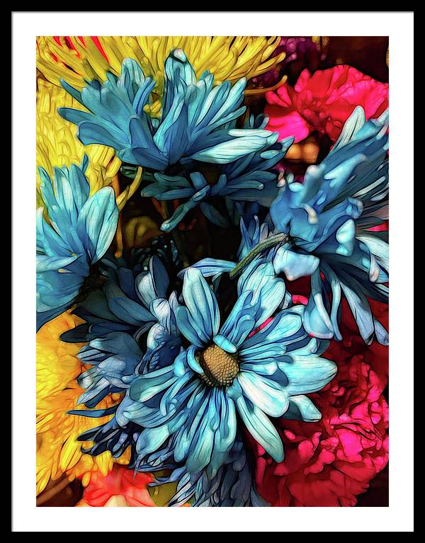 June Flowers 1 - Framed Print
