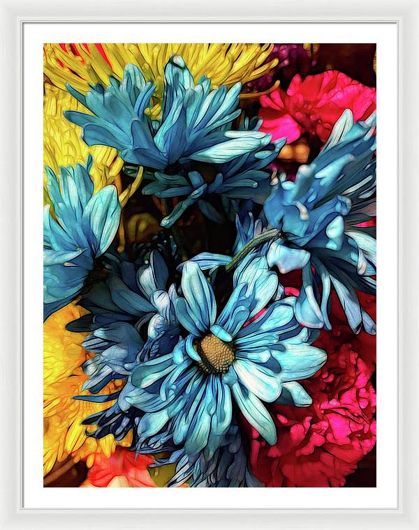 June Flowers 1 - Framed Print