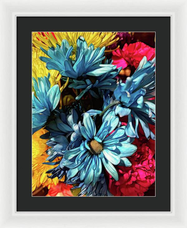 June Flowers 1 - Framed Print