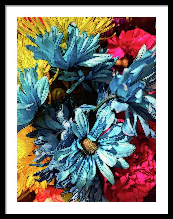 June Flowers 1 - Framed Print