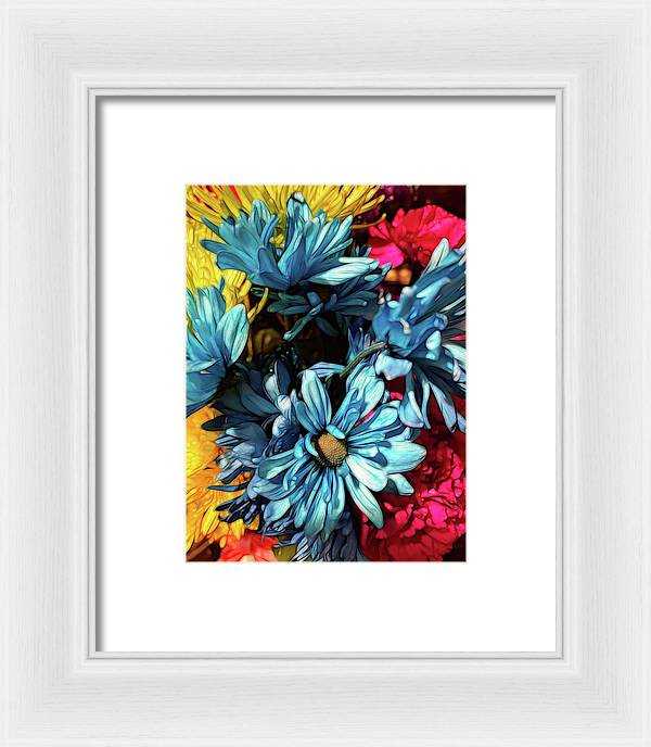 June Flowers 1 - Framed Print