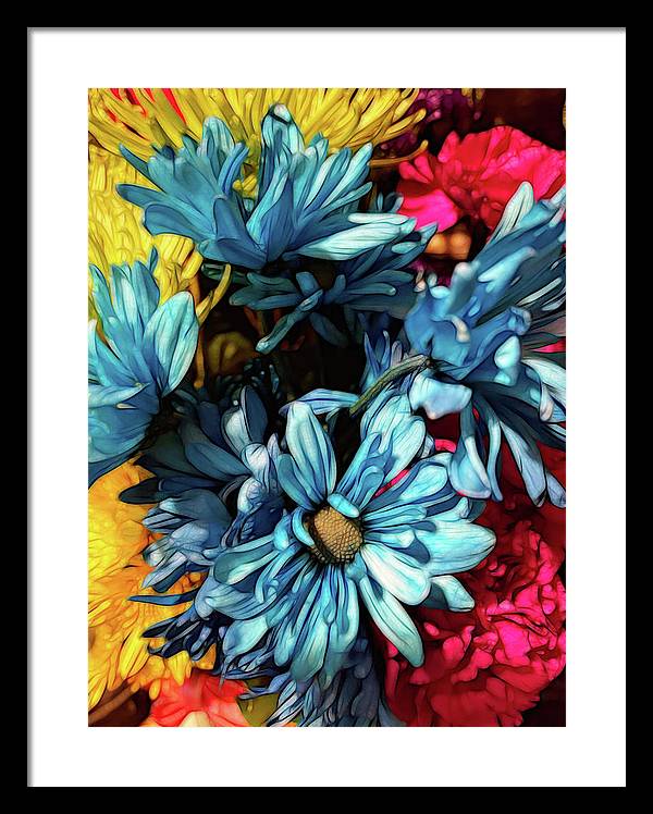 June Flowers 1 - Framed Print