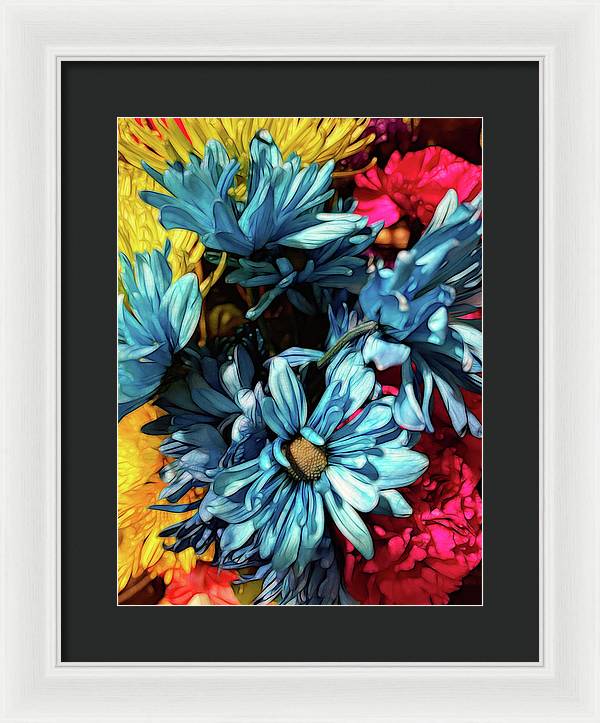 June Flowers 1 - Framed Print