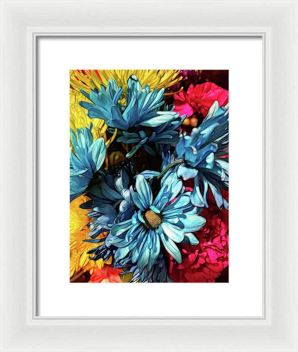 June Flowers 1 - Framed Print