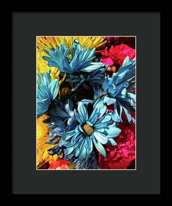 June Flowers 1 - Framed Print