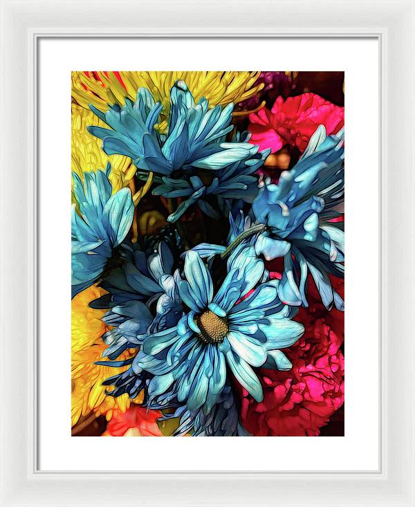 June Flowers 1 - Framed Print