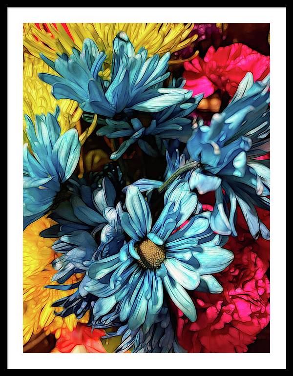 June Flowers 1 - Framed Print