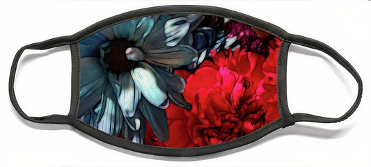 June Flowers 2 - Face Mask