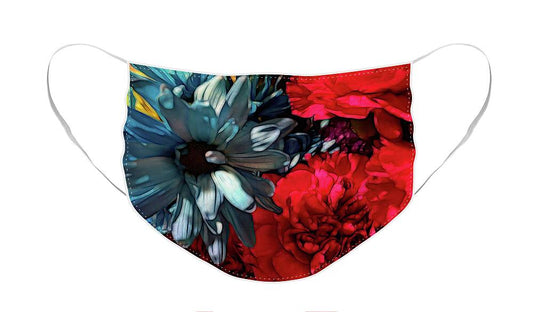 June Flowers 2 - Face Mask