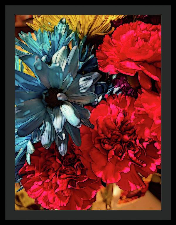 June Flowers 2 - Framed Print