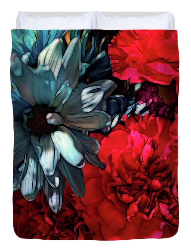 June Flowers 2 - Duvet Cover